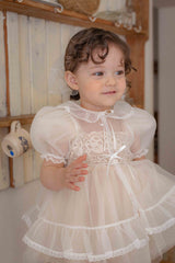 Clara Lace Cardigan_ Pink