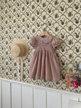 Smocked Zimmer Dress_ Indie pink