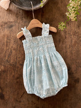 Amelia Romper _Sky Blue