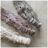 Rose Lace Headband_ 3 Colours