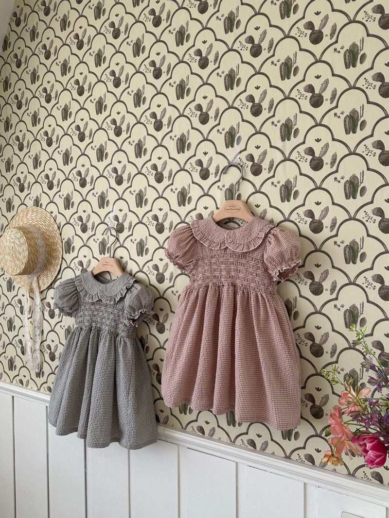 Smocked Zimmer Dress_ Skyblue
