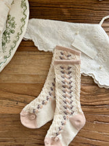 Vintage Floral Baby Socks