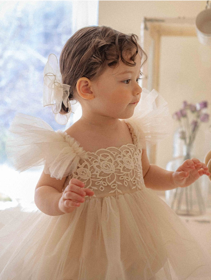 Carena Dress Romper_ Beige
