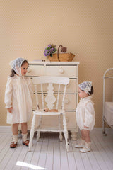 Ellie Cream Smock Dress