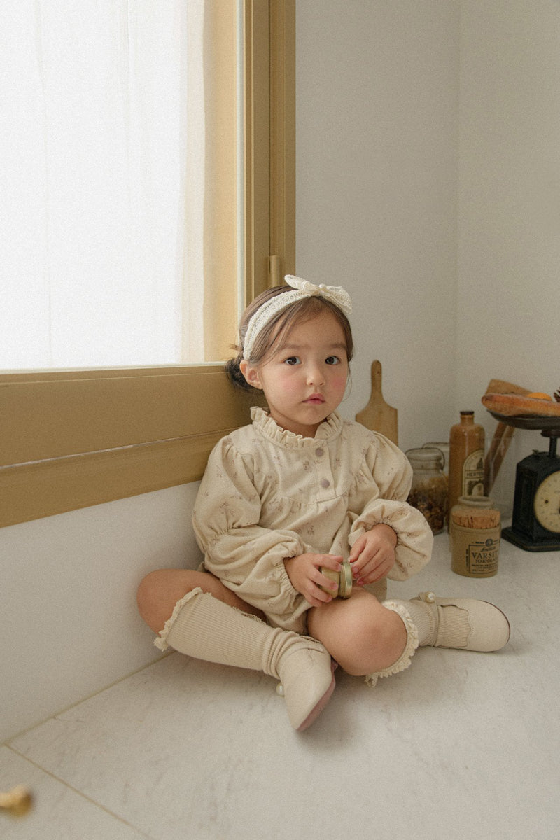 Delilah Romper_ Cream