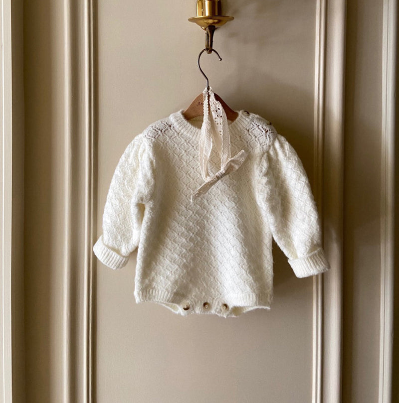 Marant Cape Knit Romper Set_ 2 Colors