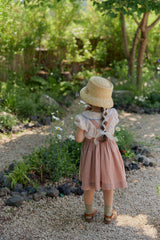 Brisa Embroidered Suspender Skirt