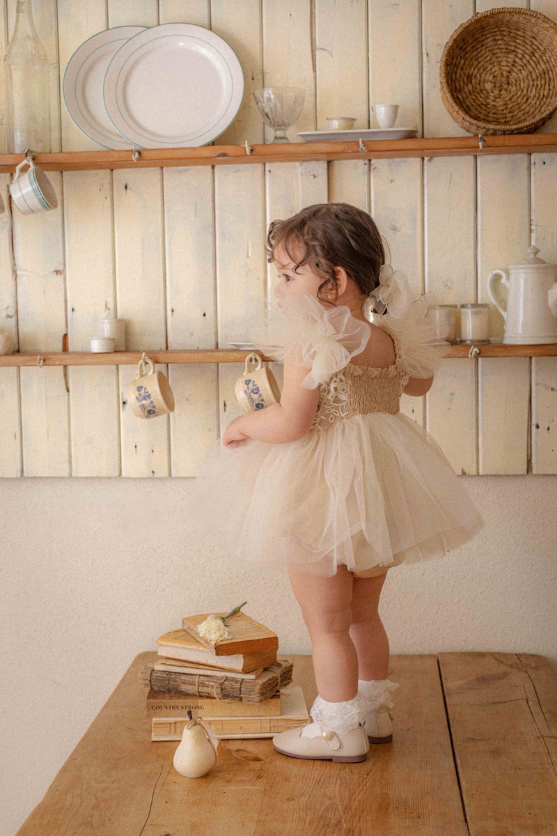 Carena Dress Romper_ Beige