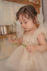 Carena Dress Romper_ Beige