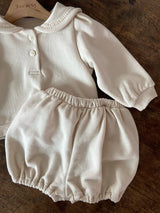 Pure Sailor Top & Bloomer Set