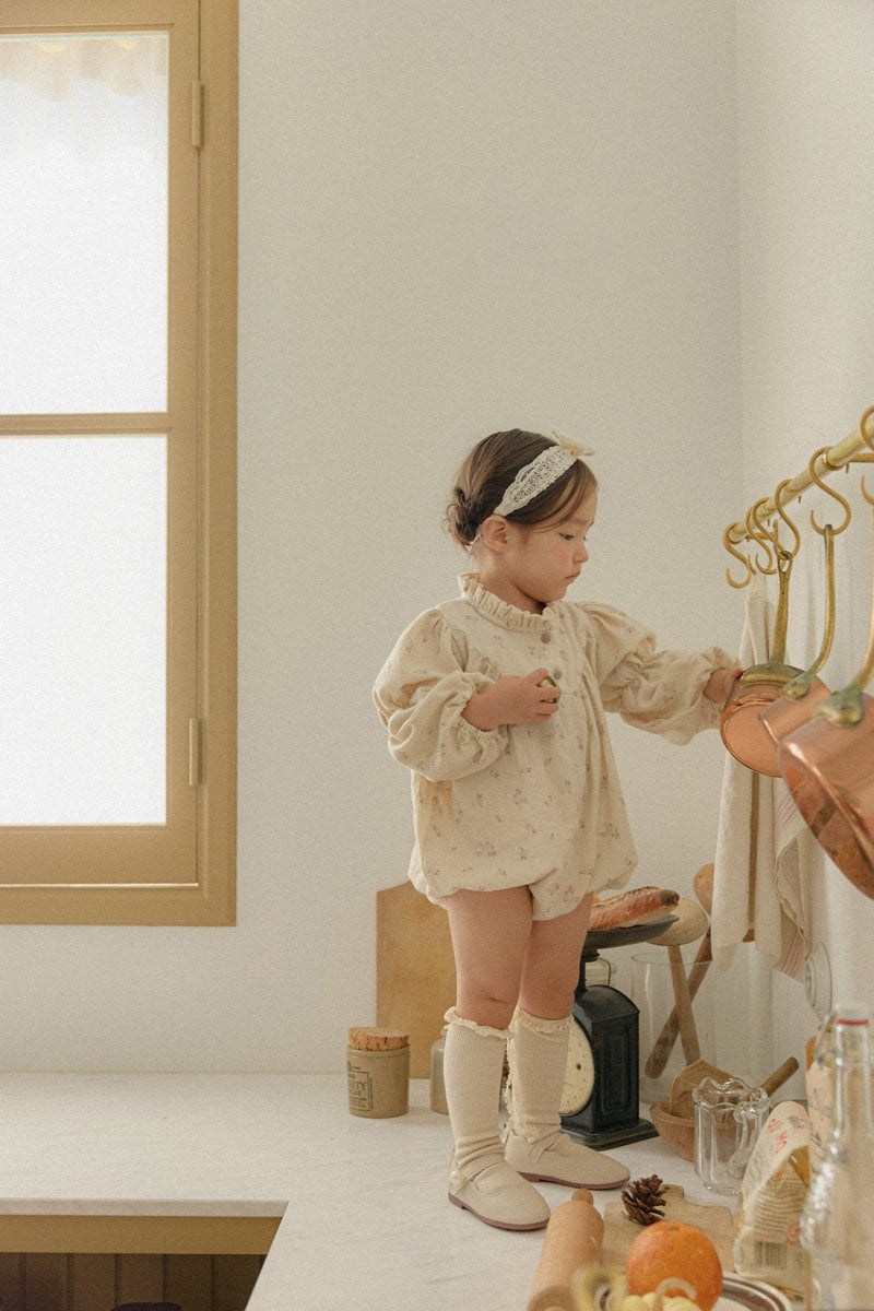 Delilah Romper_ Cream