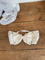 Flower Lace Bow Headband (Pre-Order)