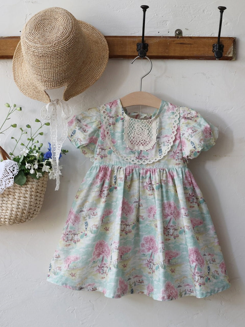 Gardening Dress _Pink