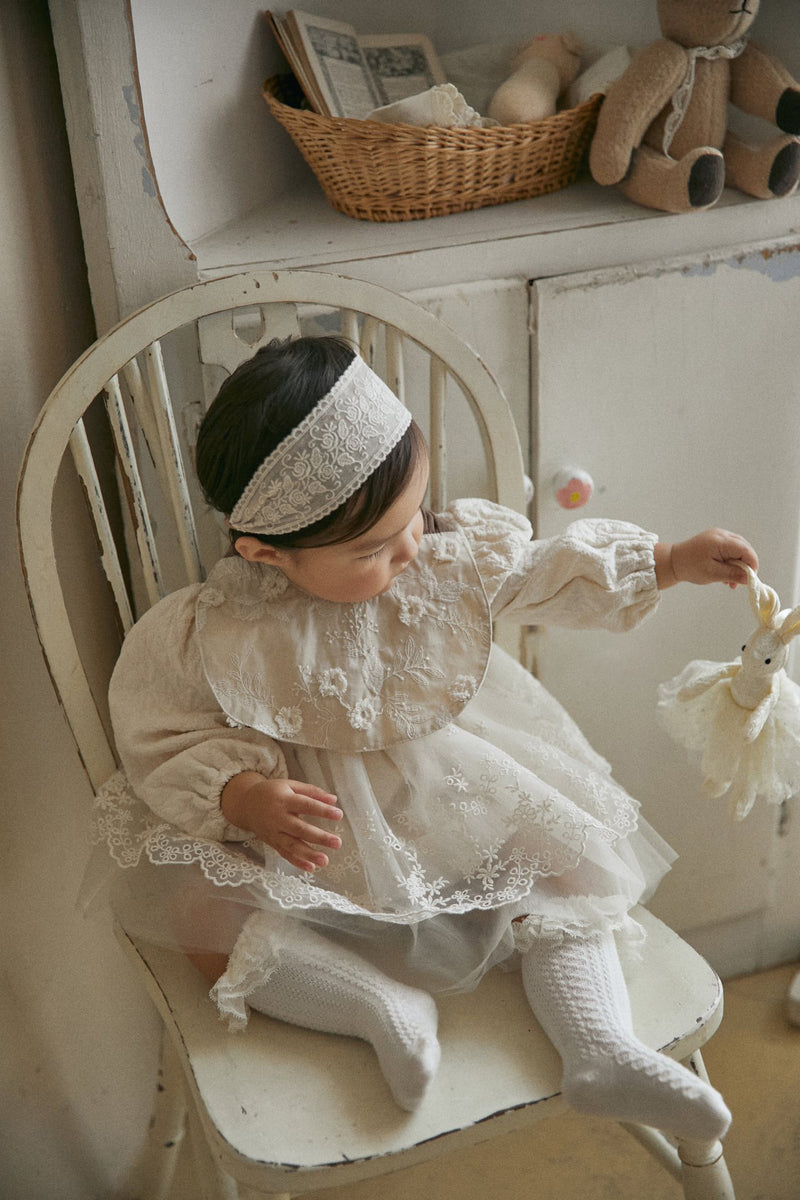 August Lace Headbands Set_3Pcs Set