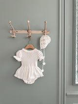 Monbebe Lumi Pointelle Dress Romper _2Colours