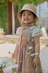 Brisa Embroidered Suspender Skirt