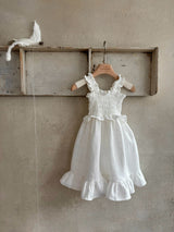 Ette Linen Dress _Ivory