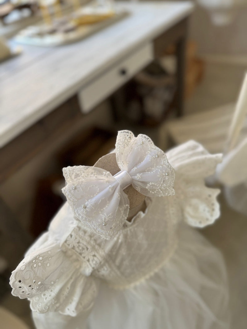 Angel Pearl Bow Headband (Pre-Order)