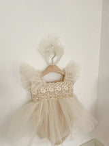 Carena Dress Romper_ Beige
