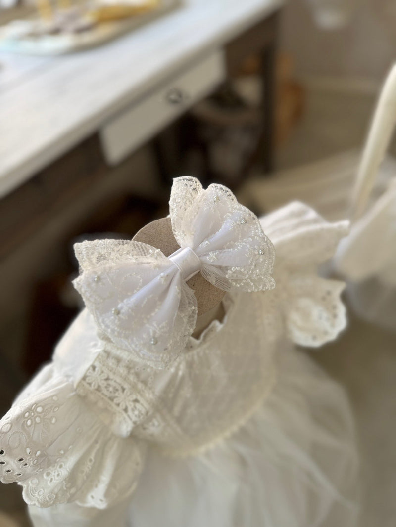 Angel Pearl Bow Headband (Pre-Order)