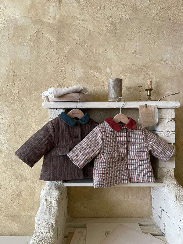 Baby Royal Check Coat_S6-12M