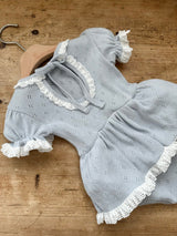 Monbebe Lumi Pointelle Dress Romper _2Colours