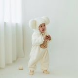 Cozy Wool Teddy Romper