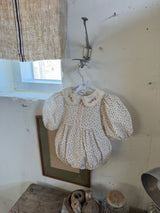 Mimosa Floral Romper _Pink