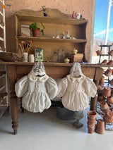 Mimosa Floral Romper _Pink