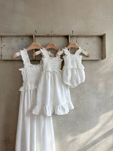 Ette Linen Romper _Ivory