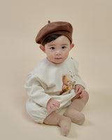 Honey Bear Baby Top and Bloomer Set_2 Colours