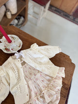 Pink Blossom Smocked Dress Romper