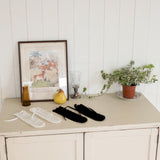 Ribbon Lace Socks_ Black