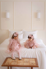Eloise Organza Dress_  Pink