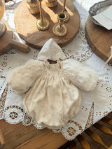 Rora Romper _Yellow Floral