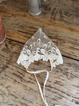 Lacenne Lace Floral Bonnet