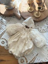 Rora Romper _Yellow Floral