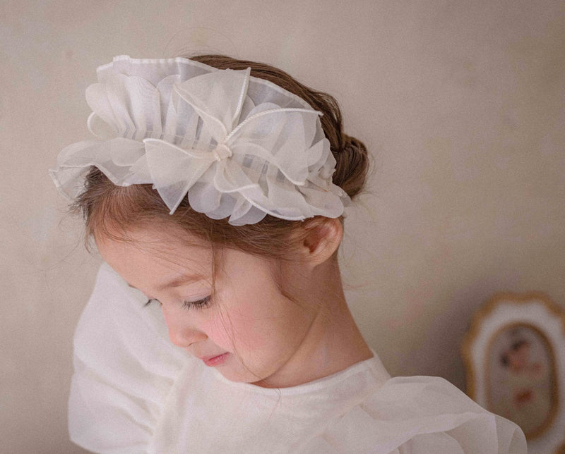 Emma Organza Cutting Headband