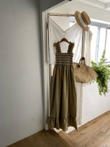 Elan Hand-Smocked Adult Dress