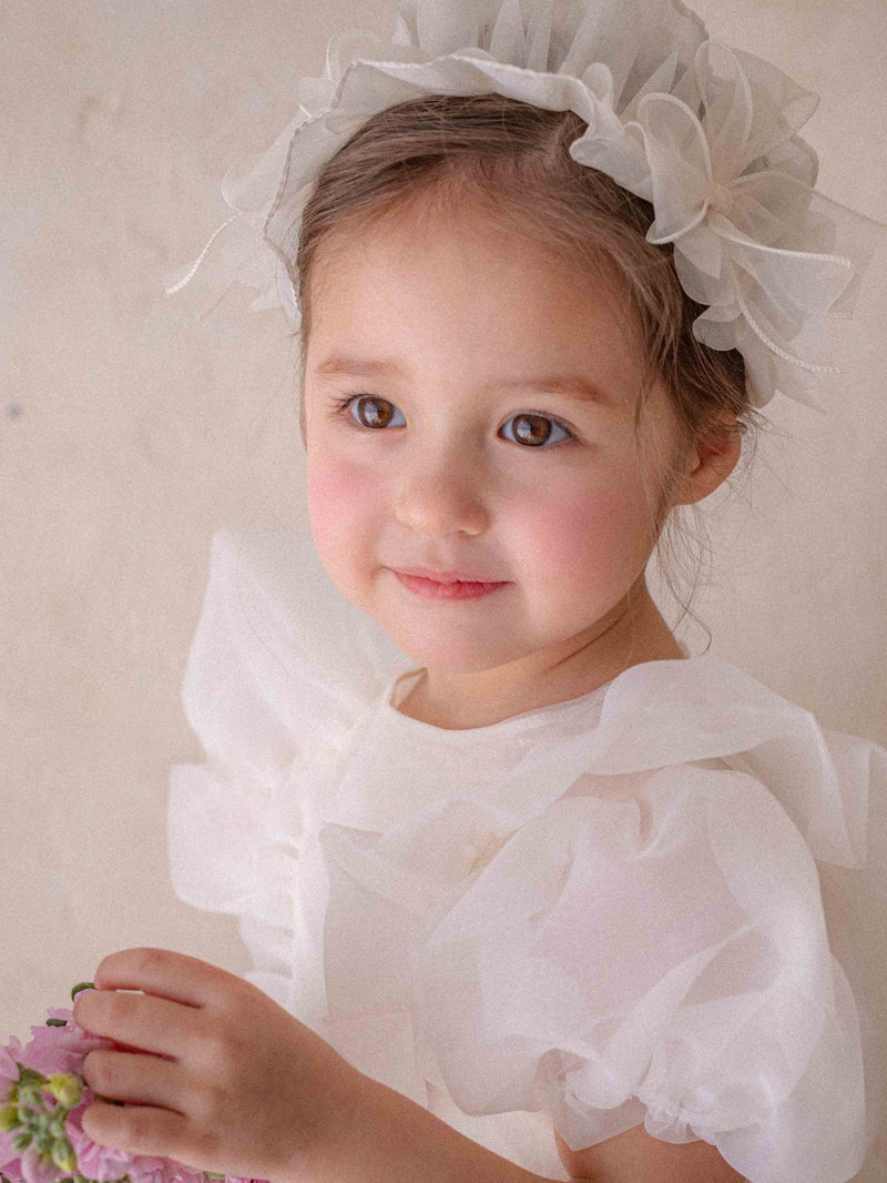 Emma Organza Cutting Headband