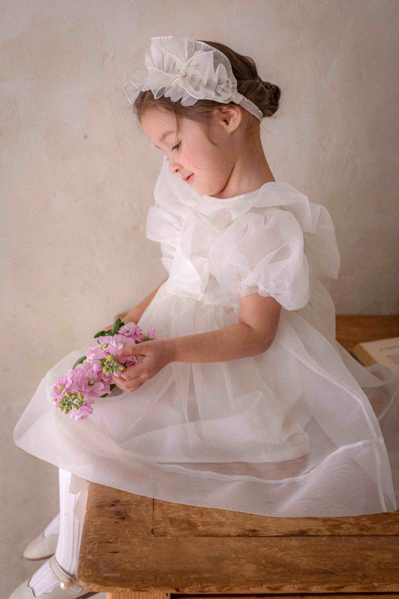 Emma Organza Cutting Headband