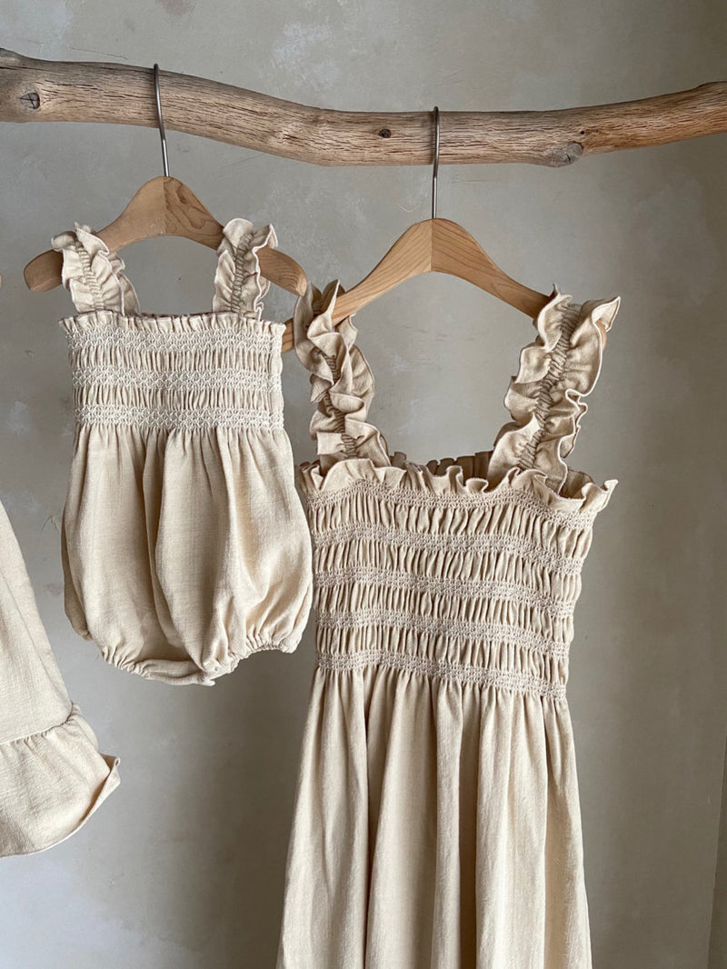 Dwell Romper_Beige