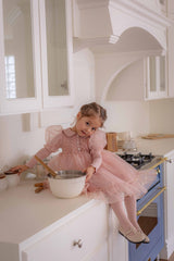 Eloise Organza Dress_  Pink