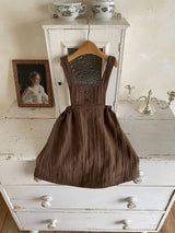 Marlow Crinkle Pinafore Dress