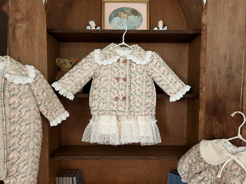Rose Lace Padded Jumper