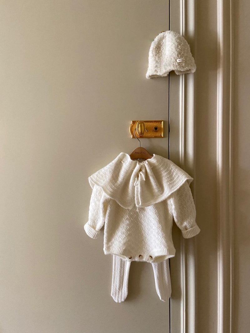 Marant Cape Knit Romper Set_ 2 Colors