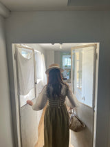 Elan Hand-Smocked Adult Dress