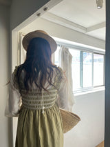 Elan Hand-Smocked Adult Dress