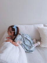 Monet Blue Floral Dress