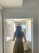 Elan Hand-Smocked Adult Dress